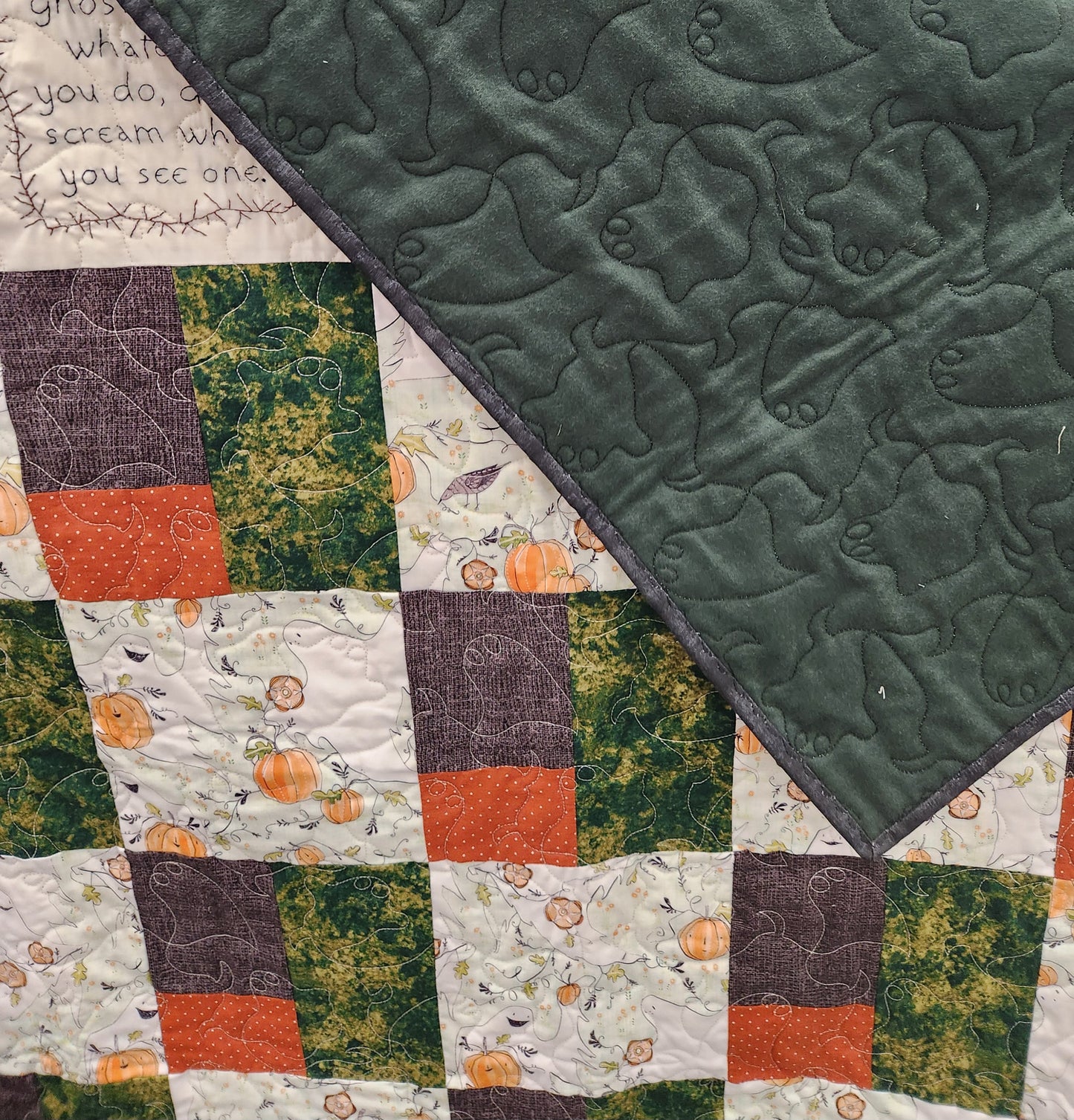 Alfred Hitchcock Spooky Quilt