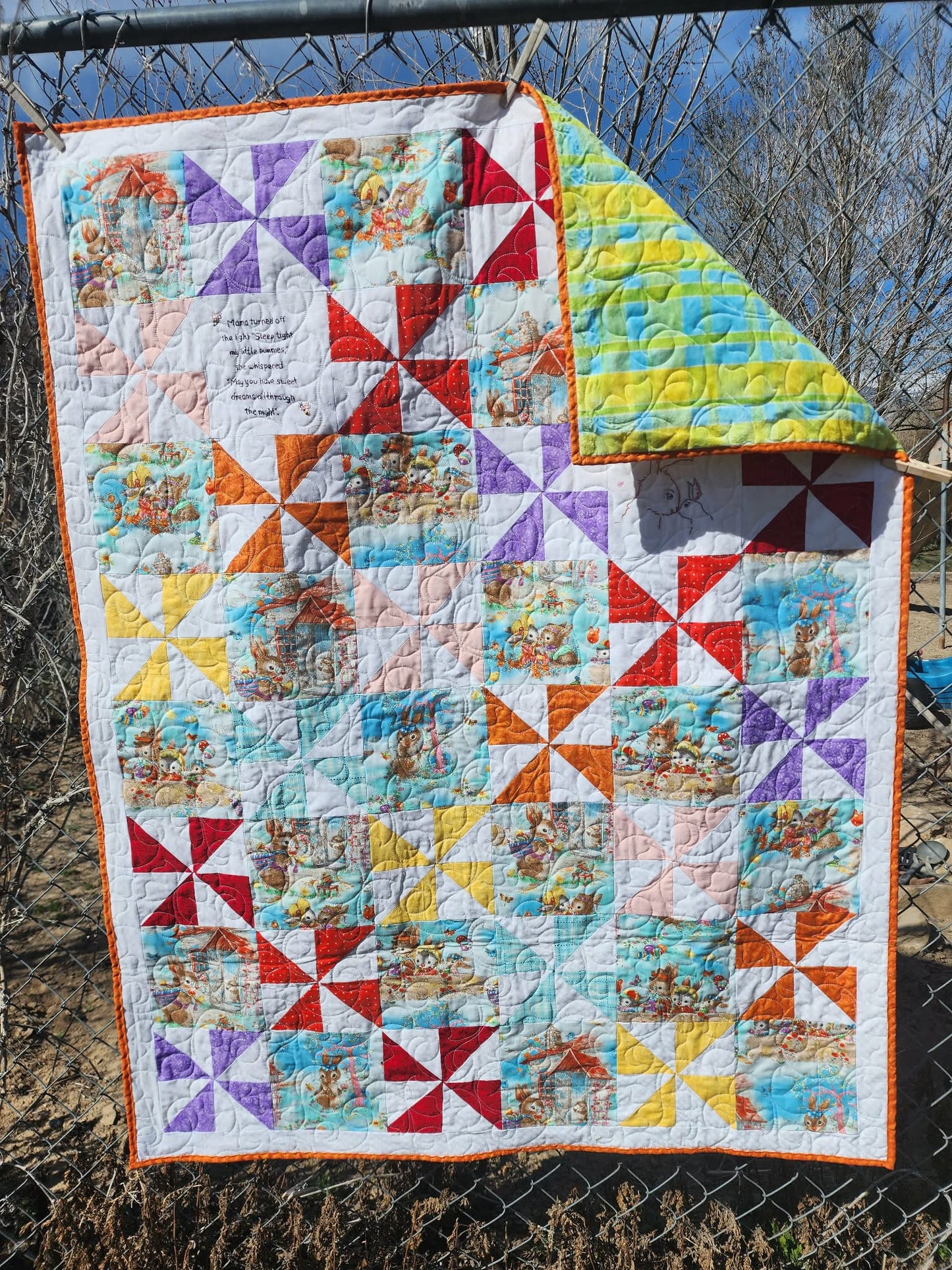 Sweet Dreams Easter Storybook Quilt