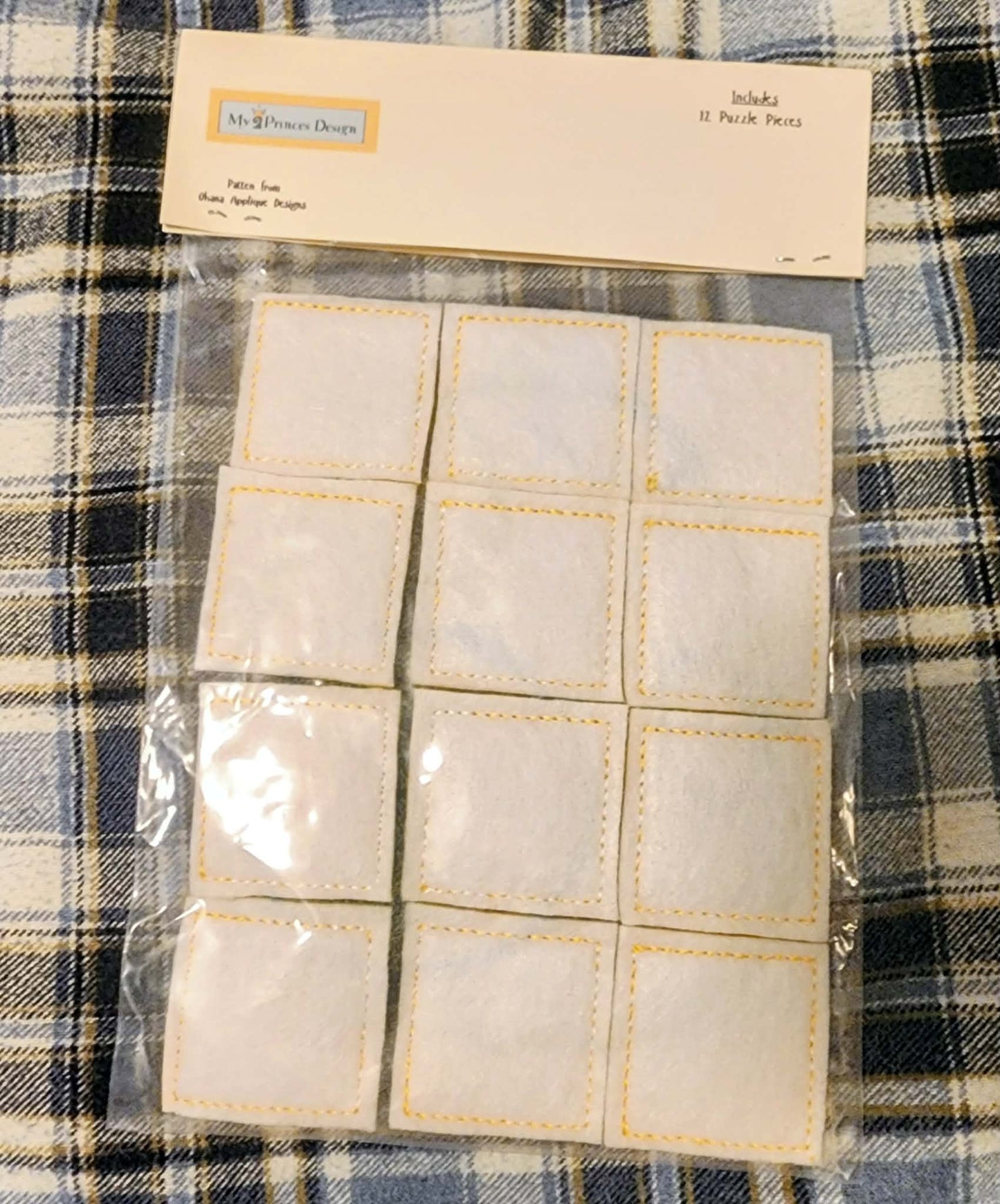 12 Piece Felt Puzzle