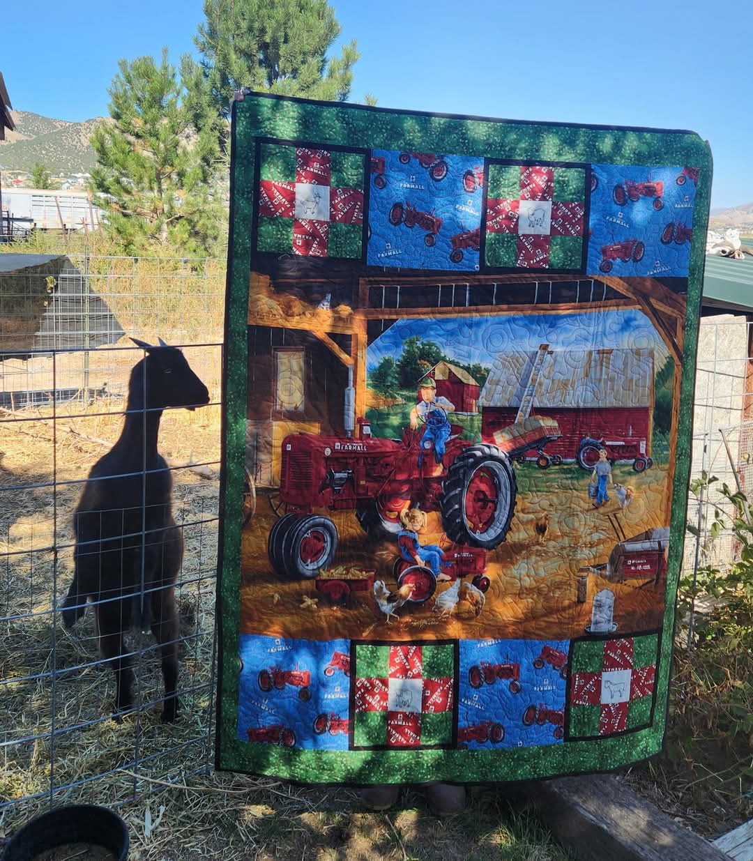 Going to Sleep on the Farm Quilt