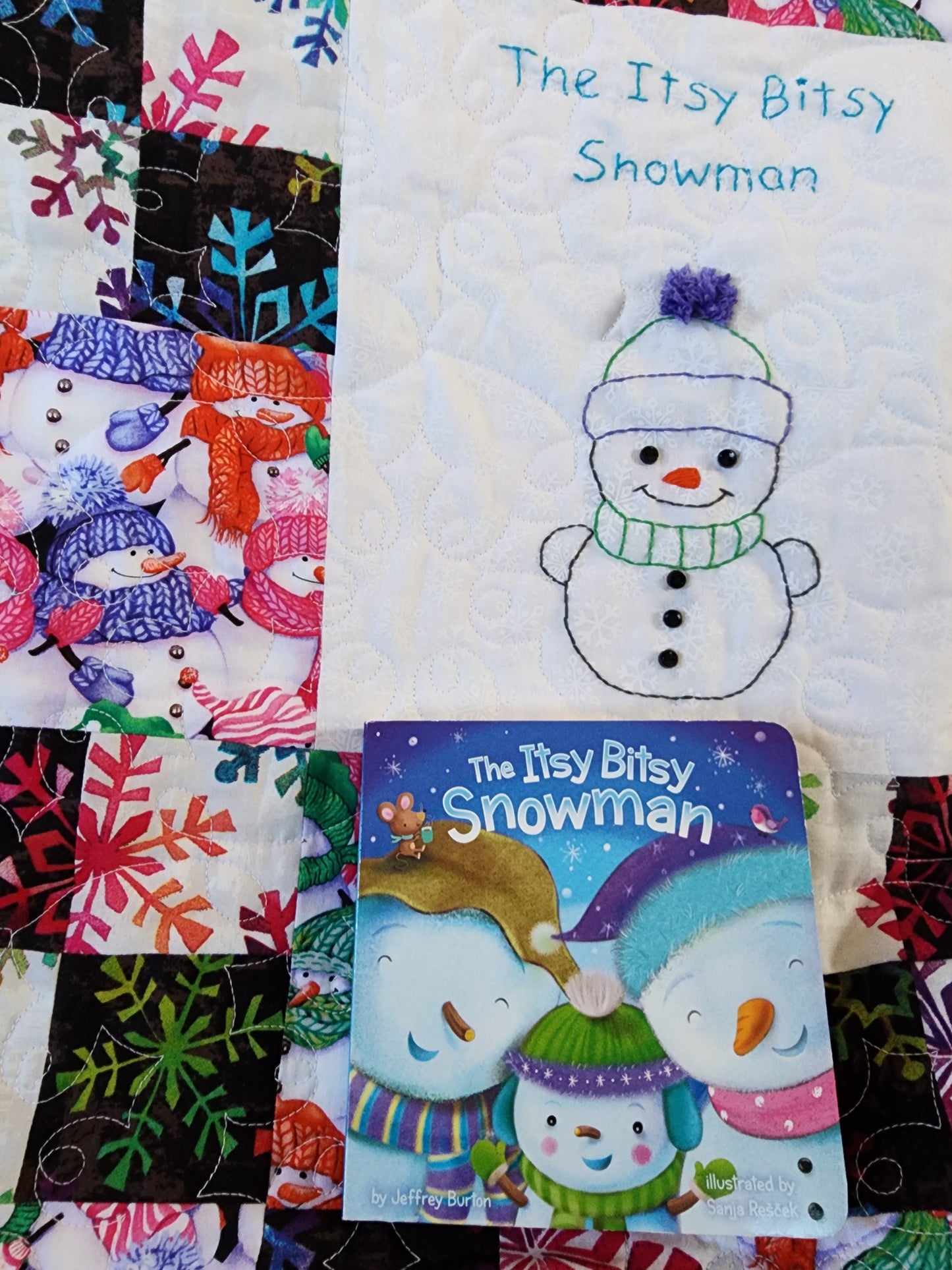 Chilling with a Snowman Quilt