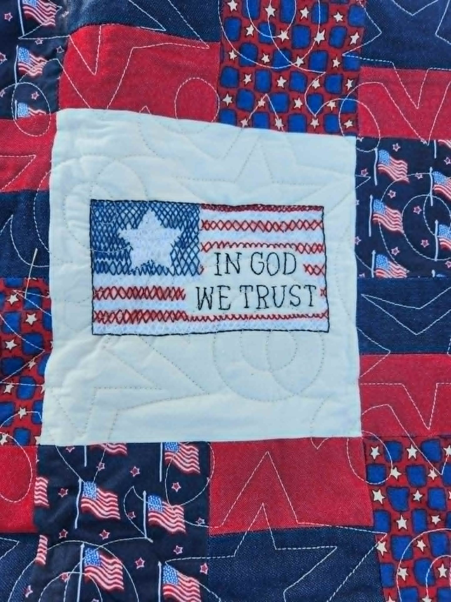 Patriotic 4th of July Quilt