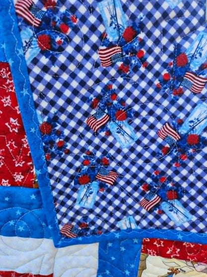 Berenstain Bears Fourth of July Quilt