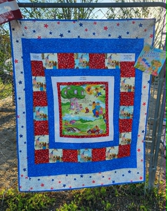 Berenstain Bears Fourth of July Quilt