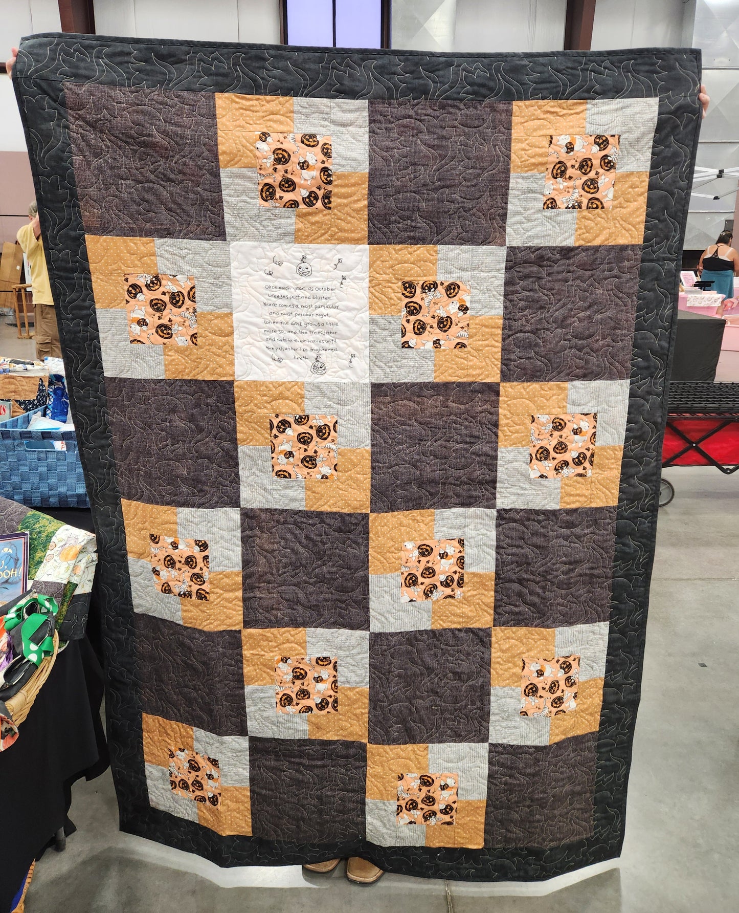 Halloween Winnie the Pooh Quilt