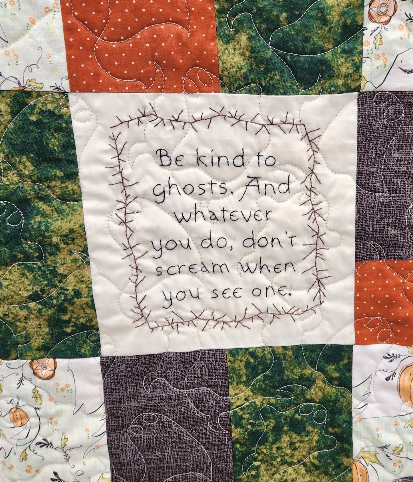 Alfred Hitchcock Spooky Quilt
