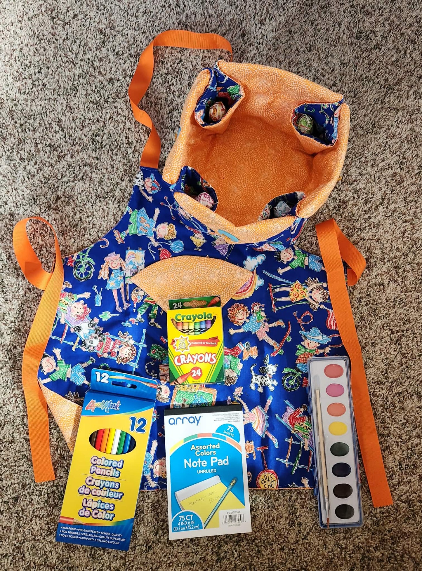 Children's Craft Box Orange