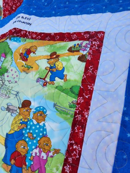 Berenstain Bears Fourth of July Quilt