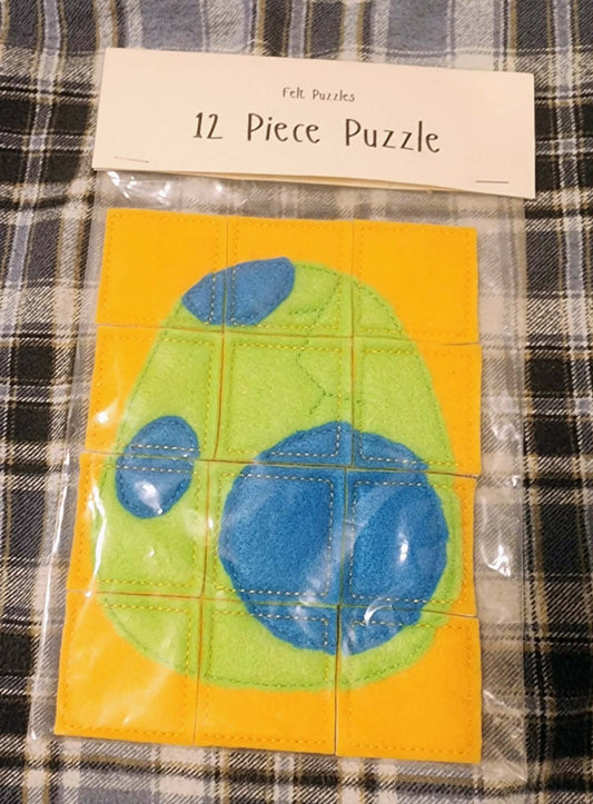 12 Piece Felt Puzzle