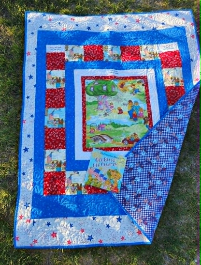 Berenstain Bears Fourth of July Quilt
