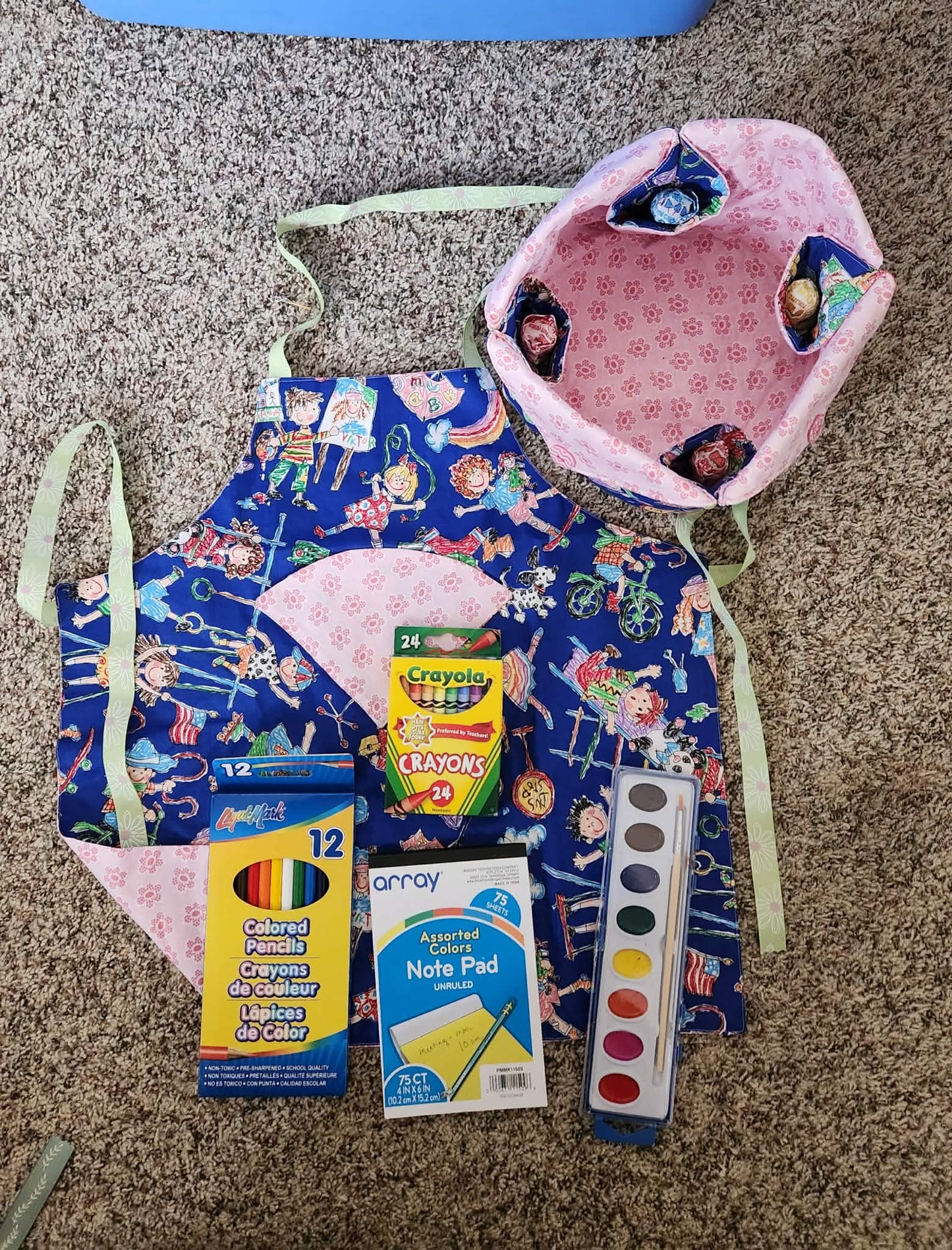 Children's Craft Box Pink