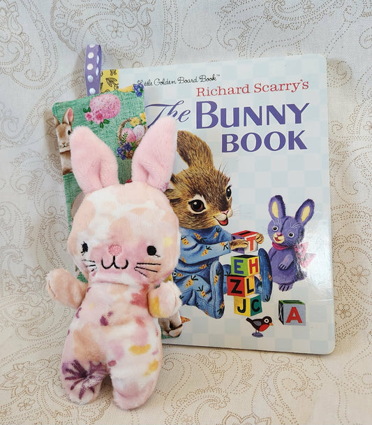 Fluffy Easter Bunny Activity Basket