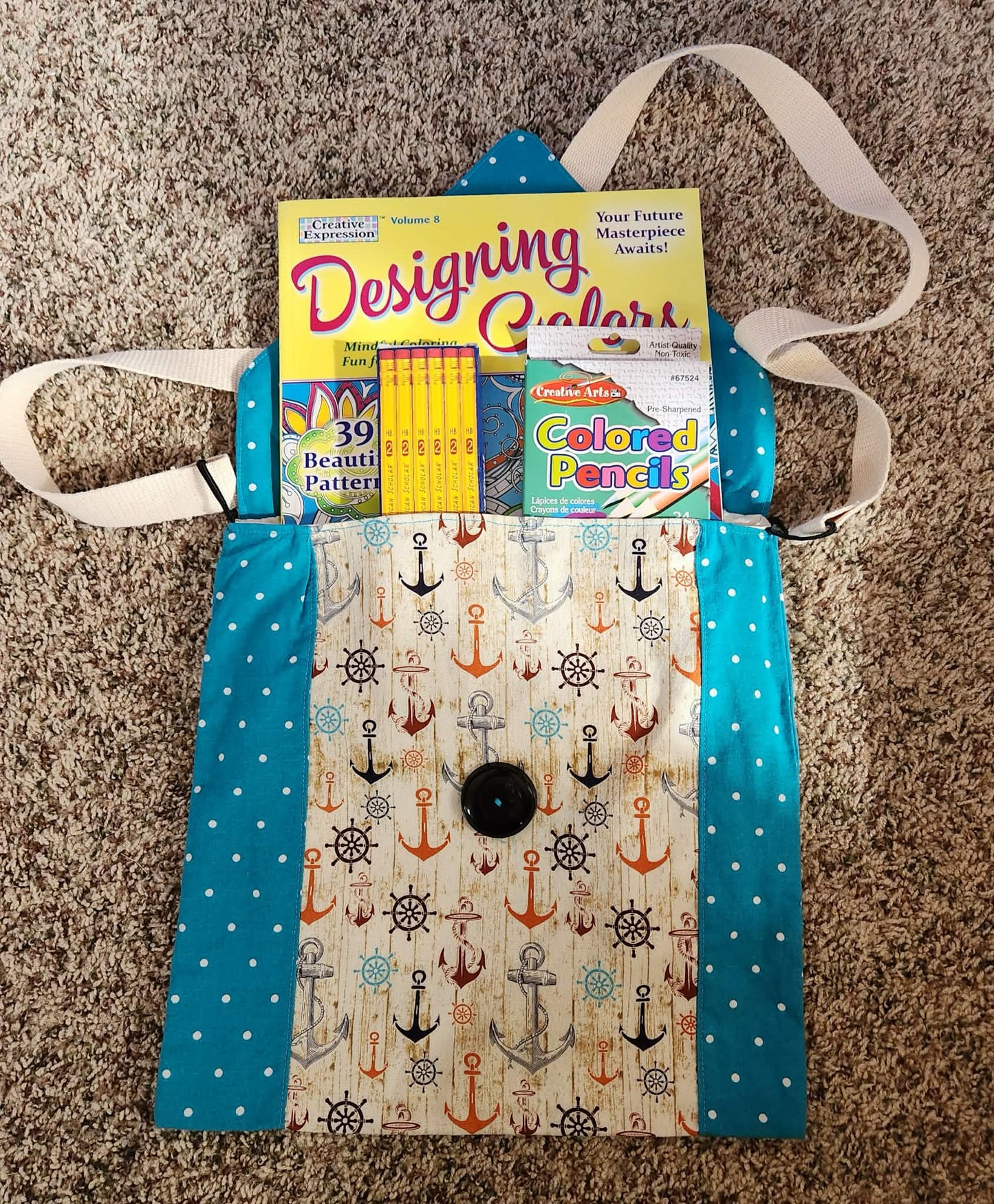 Designing Colors Coloring Travel Kit