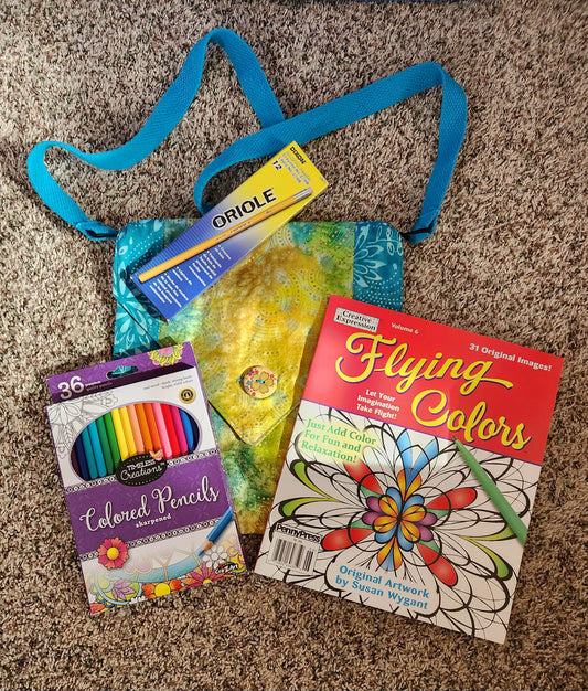 Flying Colors Coloring Travel Kit