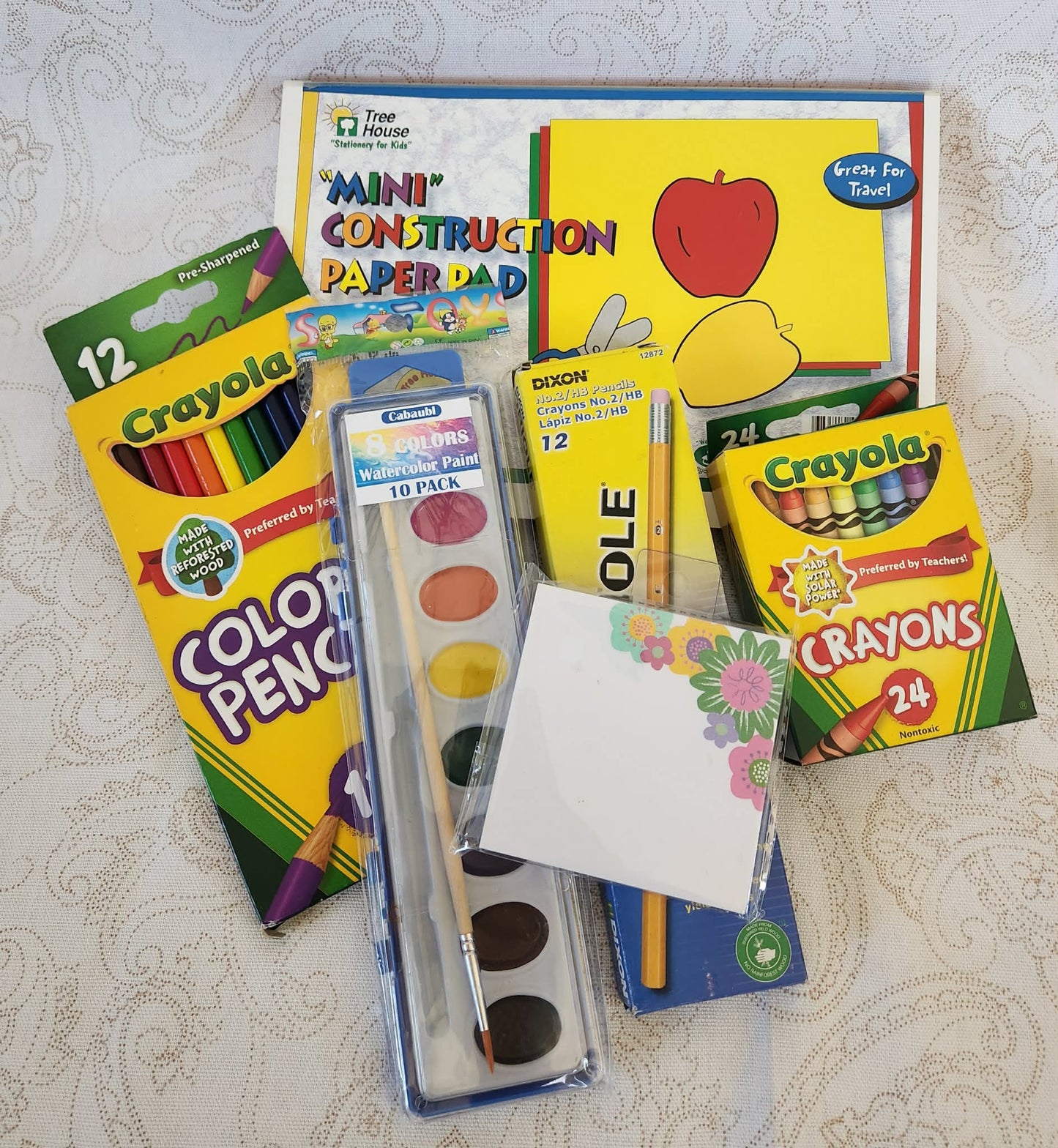 White and Pink Easter Bunny Activity Basket