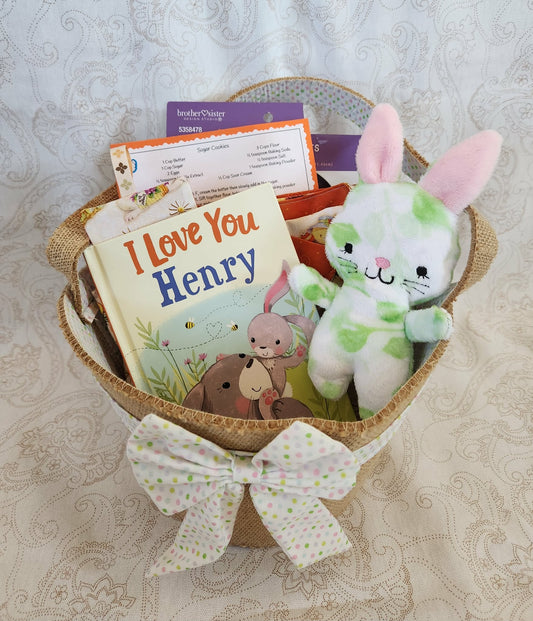Brown Easter Activity Basket
