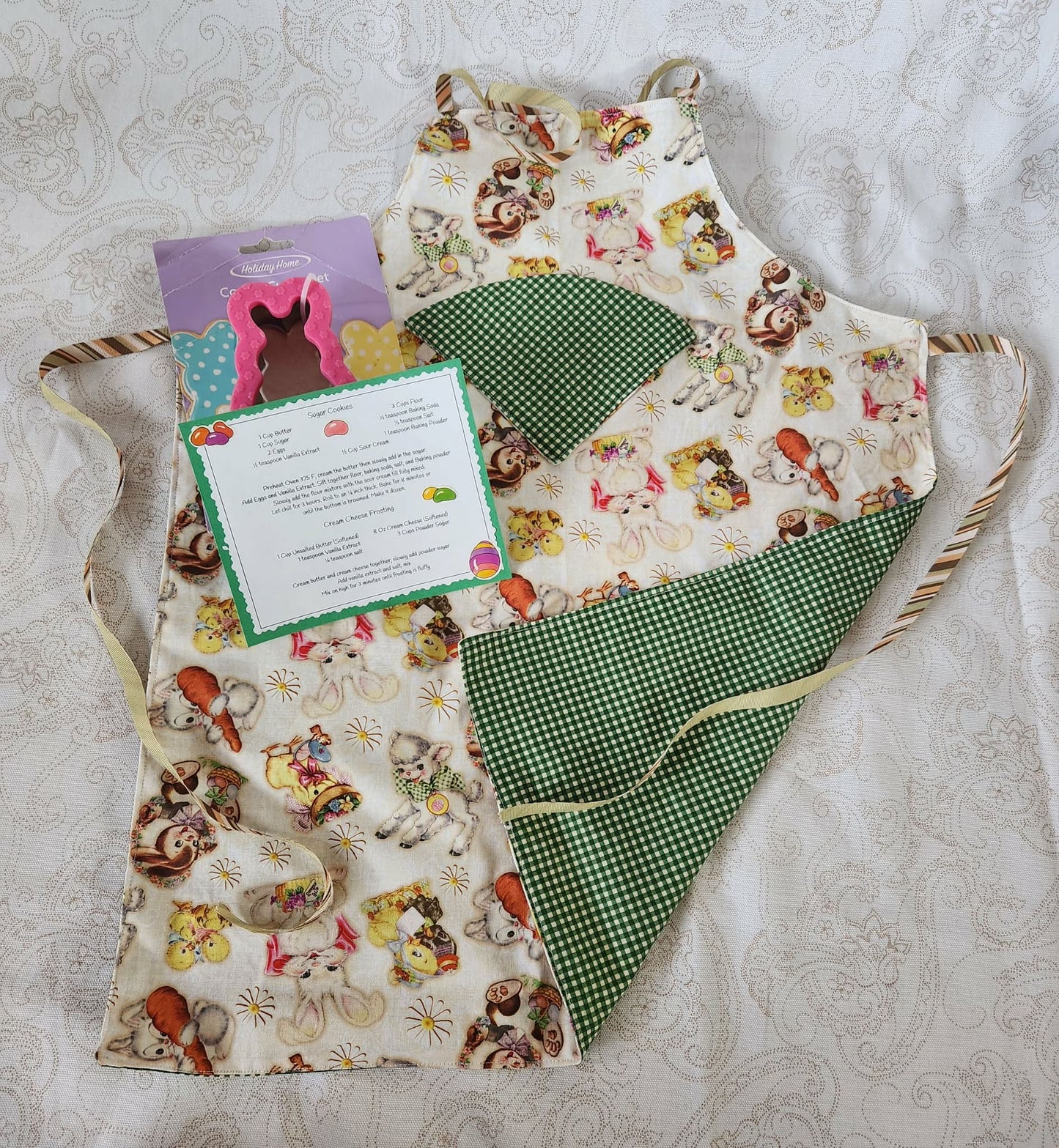 Green Baking Easter Basket