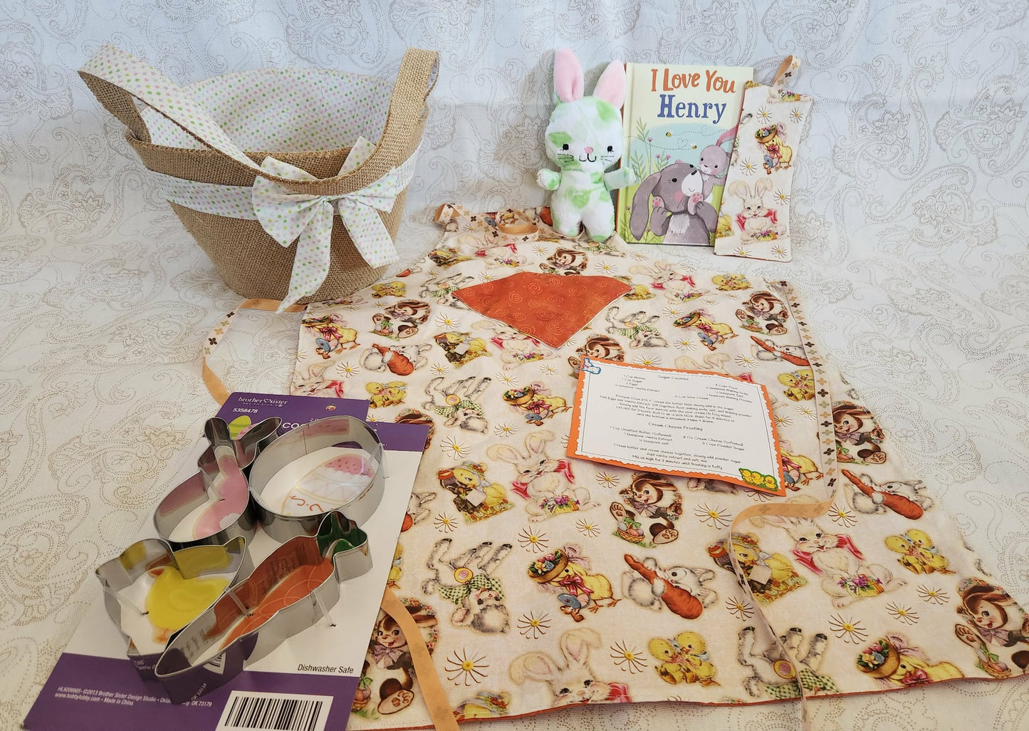 Brown Easter Activity Basket