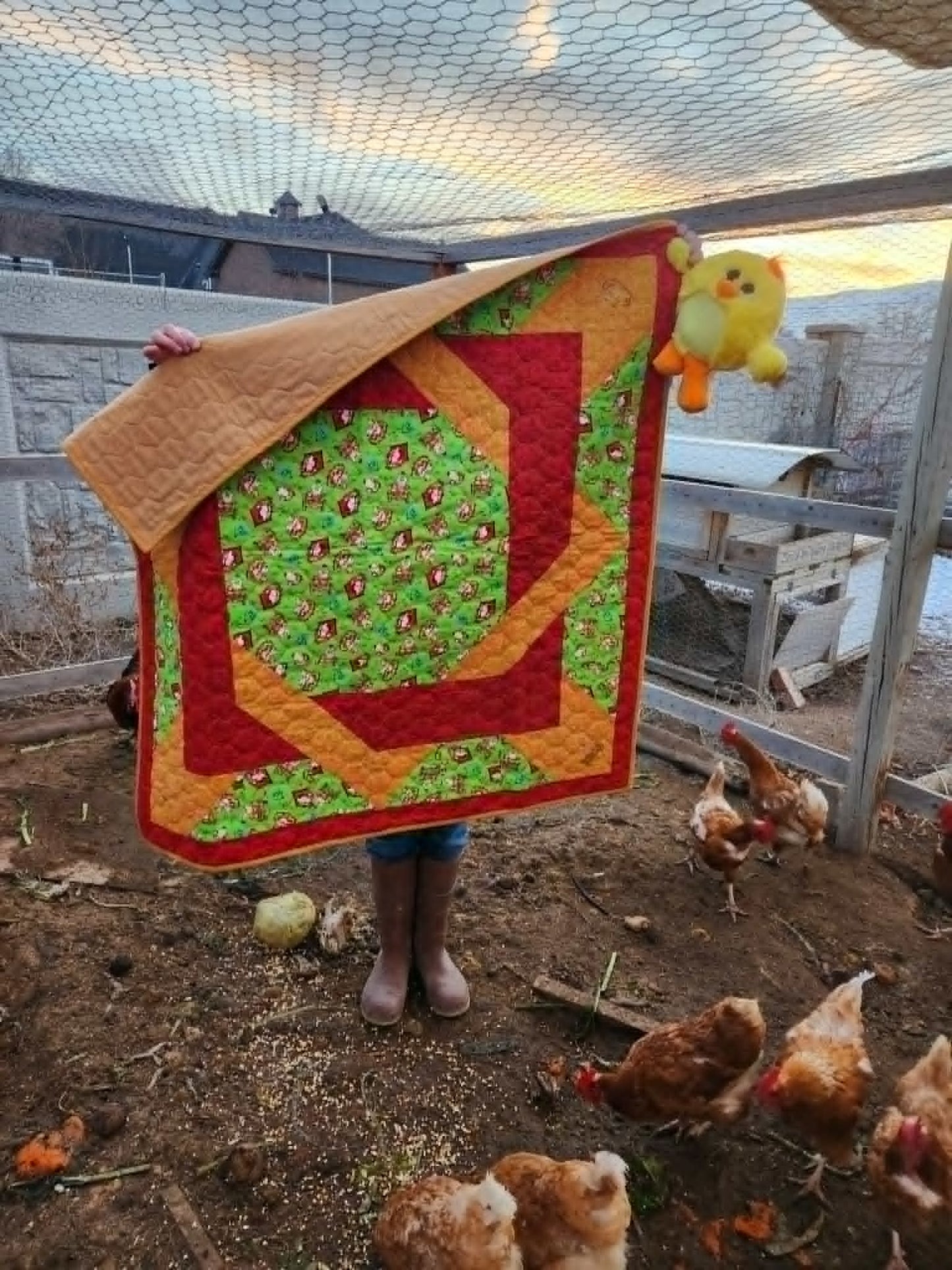 Chicken Farm Quilt