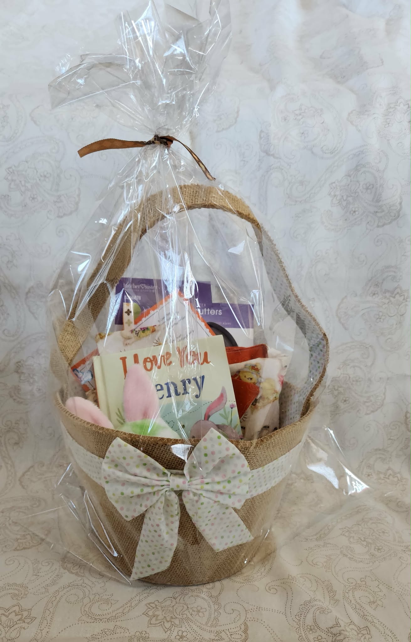 Brown Easter Activity Basket