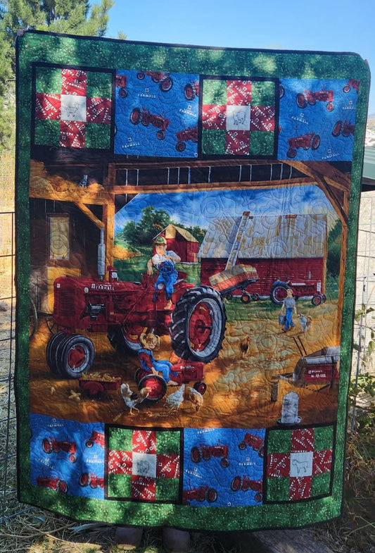 Going to Sleep on the Farm Quilt