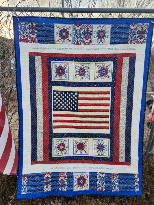 American Flag Quilt