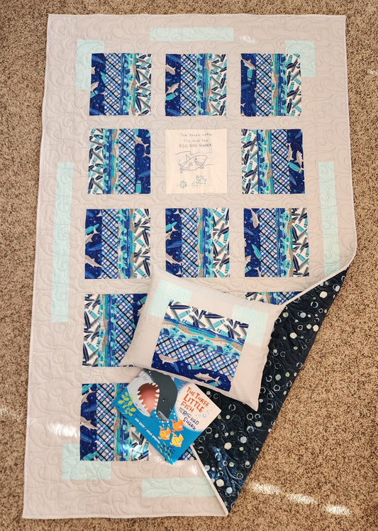 The Big Bad Shark Quilt