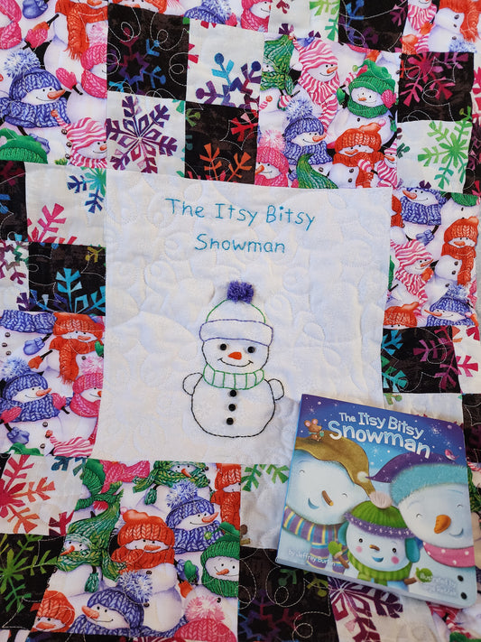 Chilling with a Snowman Quilt