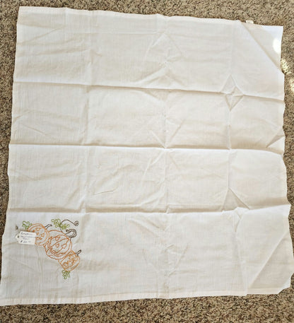 Embordered Halloween Dish Towels