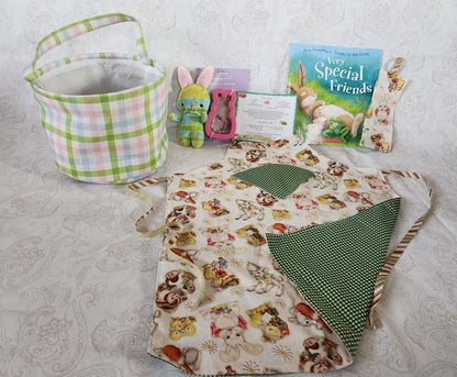 Green Baking Easter Basket