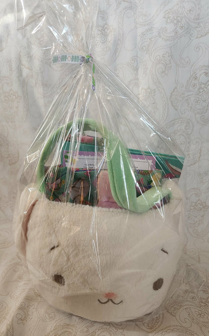 Purple Bunny Easter Bunny Activity Basket