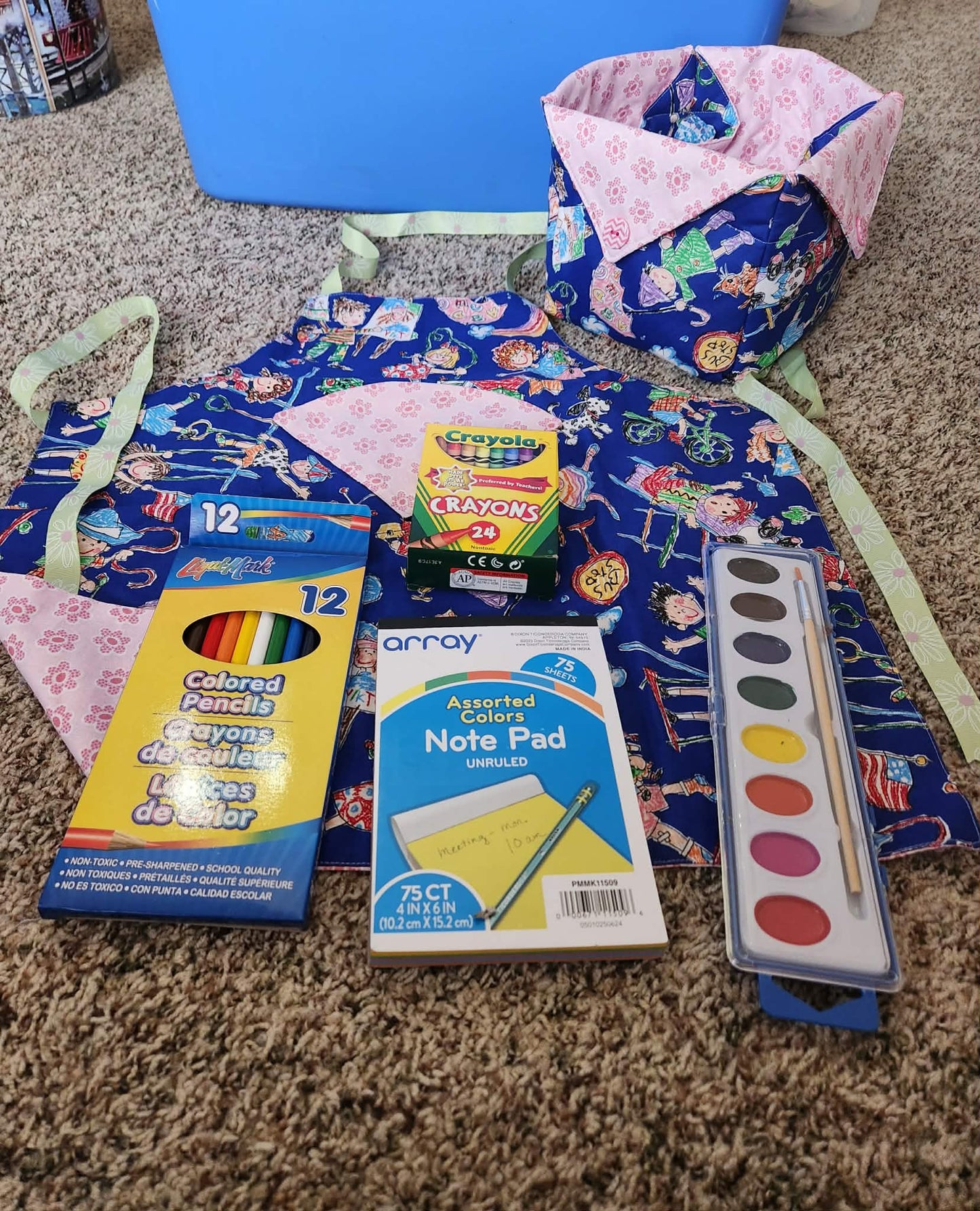 Children's Craft Box Pink