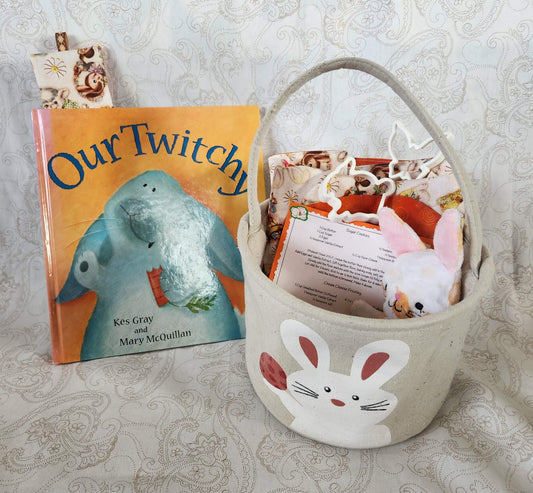 Tan Easter Activity Basket