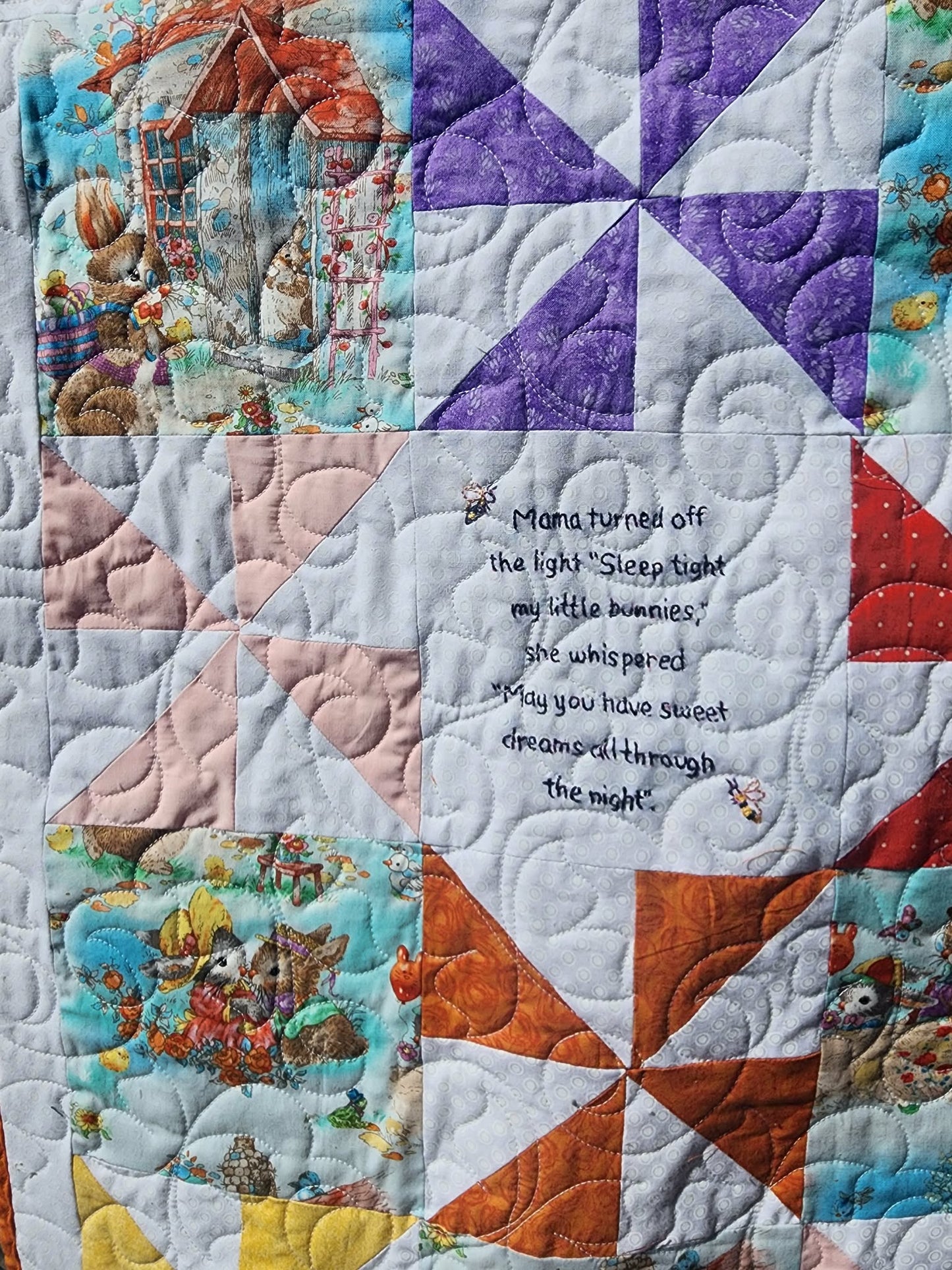 Sweet Dreams Easter Storybook Quilt