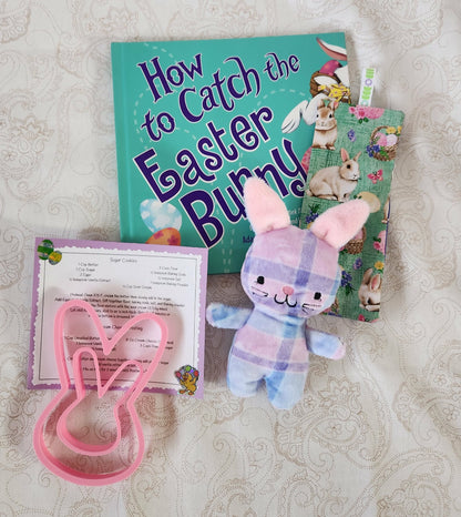 Purple Bunny Easter Bunny Activity Basket