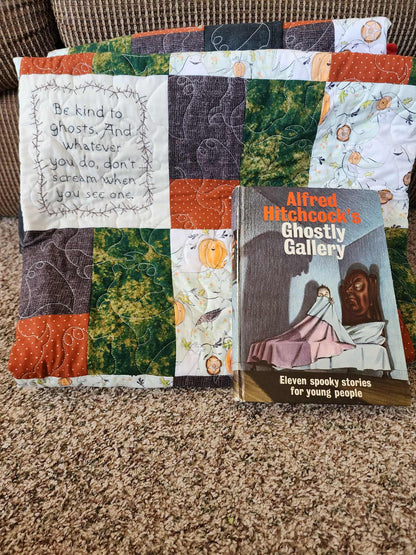 Alfred Hitchcock Spooky Quilt