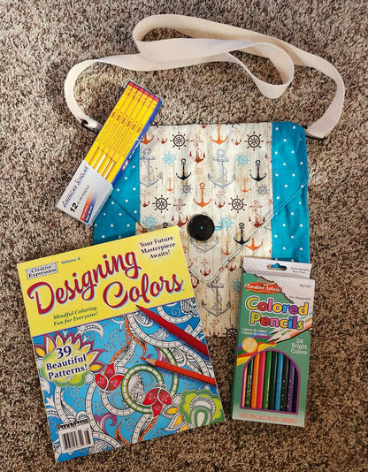 Designing Colors Coloring Travel Kit