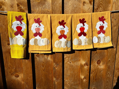 Custom Appliqué Towels